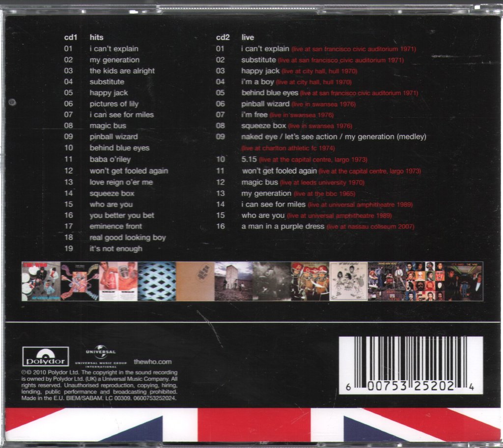 Who - Greatest Hits & More - Double Cd