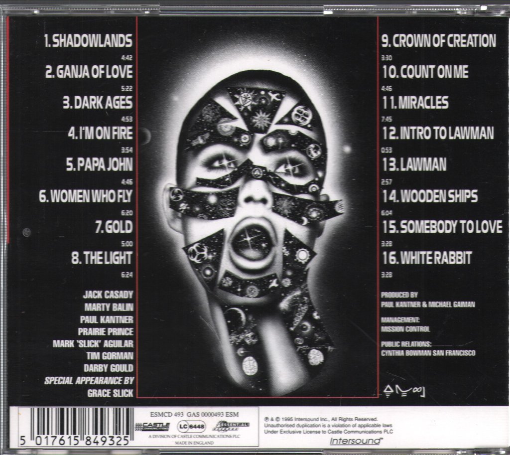 Jefferson Starship - Deep Space/Virgin Sky - Cd