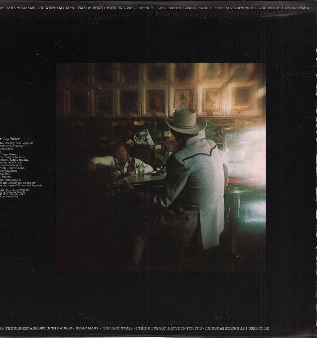 Moe Bandy - Hank Williams You Wrote My Life - Lp