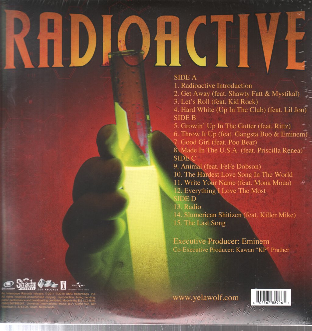 Yelawolf - Radioactive - Double Lp