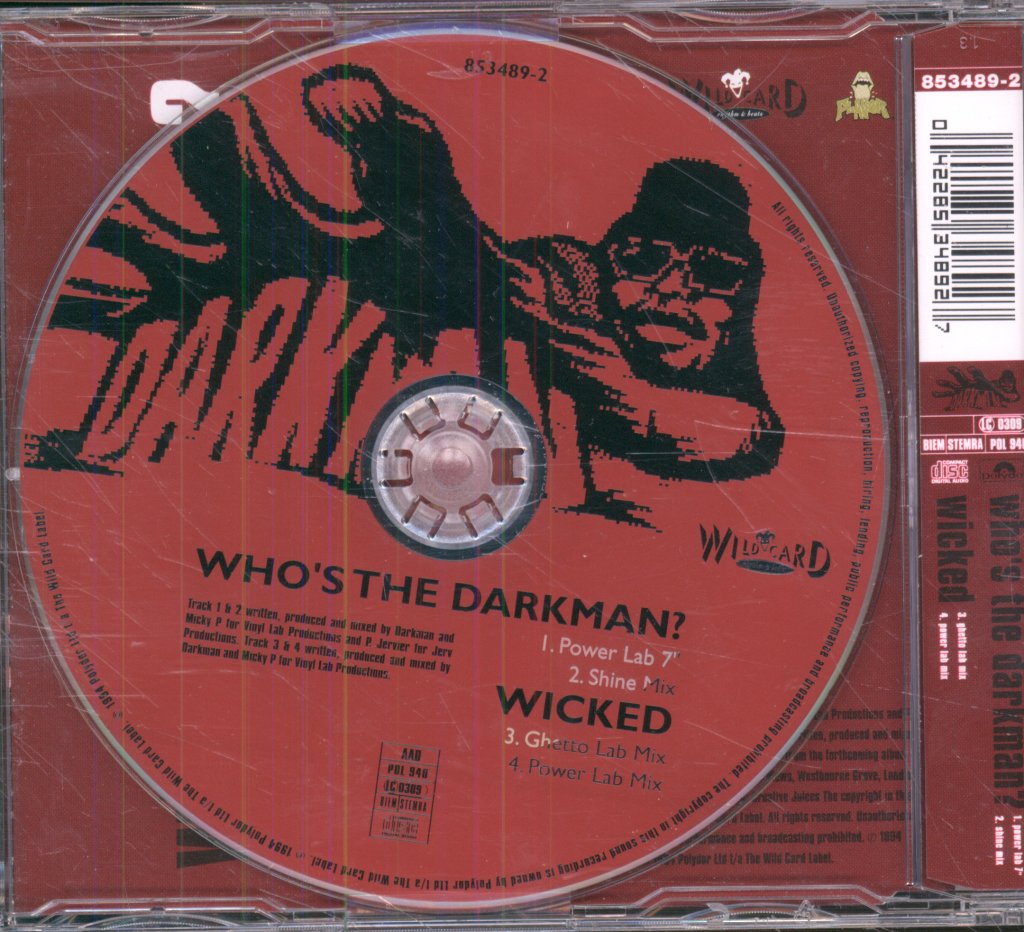 Darkman - Who's The Darkman? - Cd