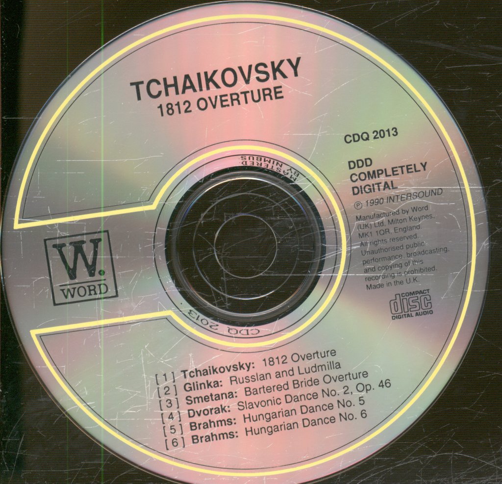 Various Artists - Tchaikovsky 1812 Overture, etc. - Cd