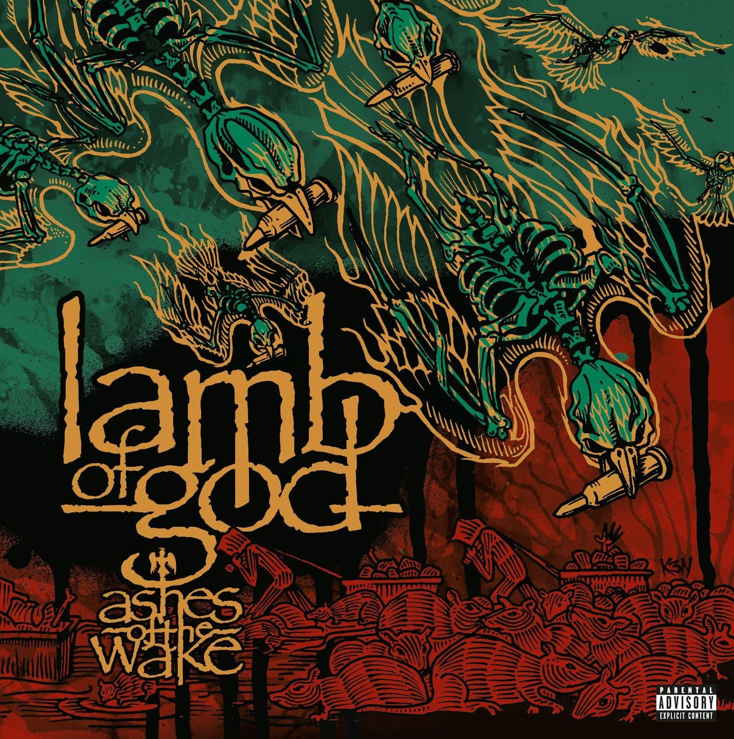 Lamb Of God - Ashes of the Wake - Double Lp