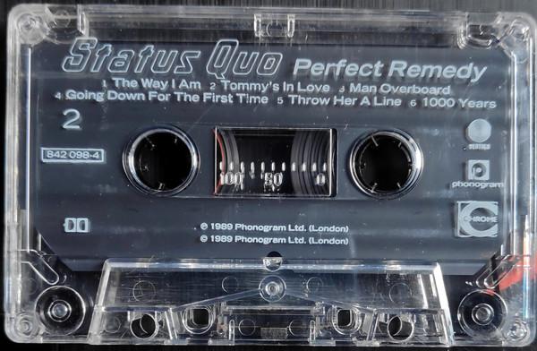 Status Quo - Perfect Remedy - Cassette