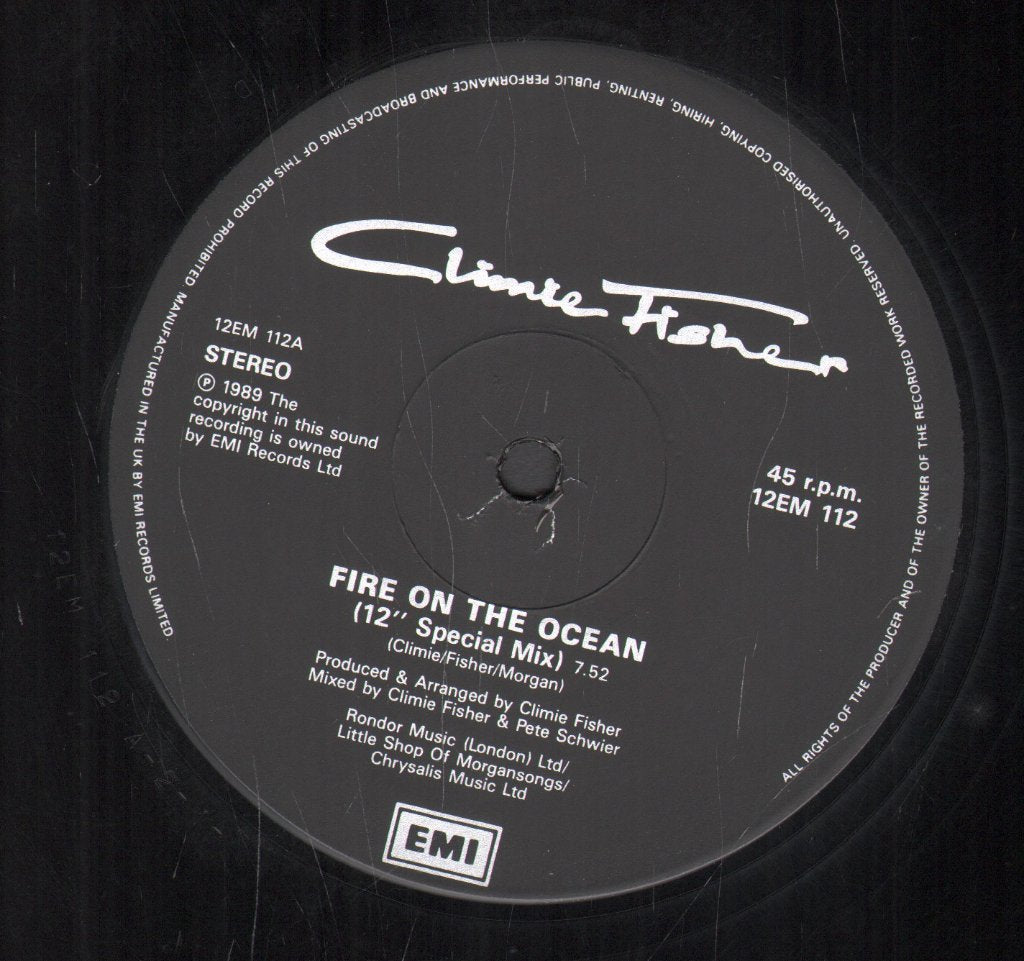 Climie Fisher - Fire On The Ocean - 12 Inch
