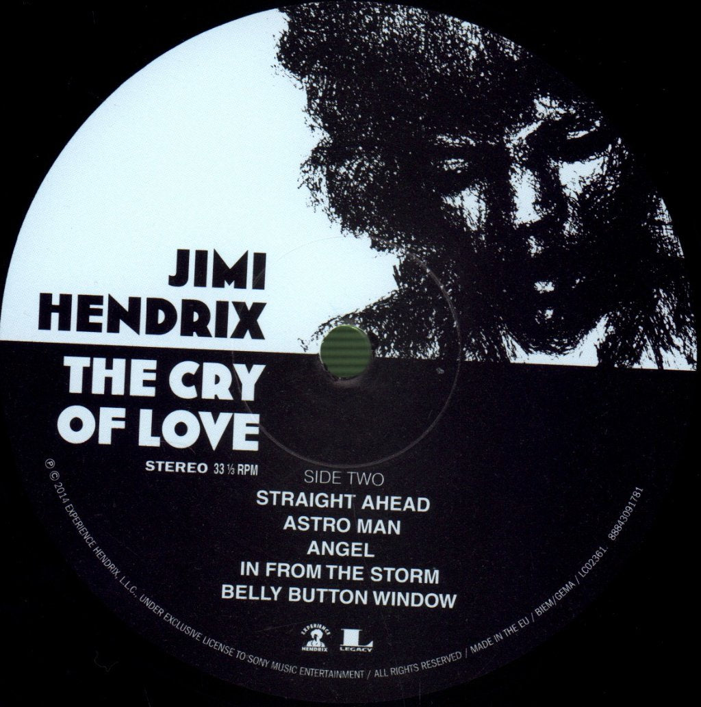 Jimi Hendrix - Cry Of Love - Lp