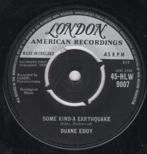 Duane Eddy - Some Kind-A Earthquake - 7 Inch
