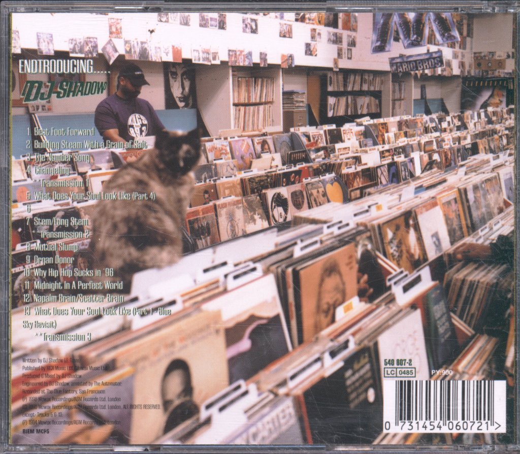 DJ Shadow - Endtroducing..... - Cd