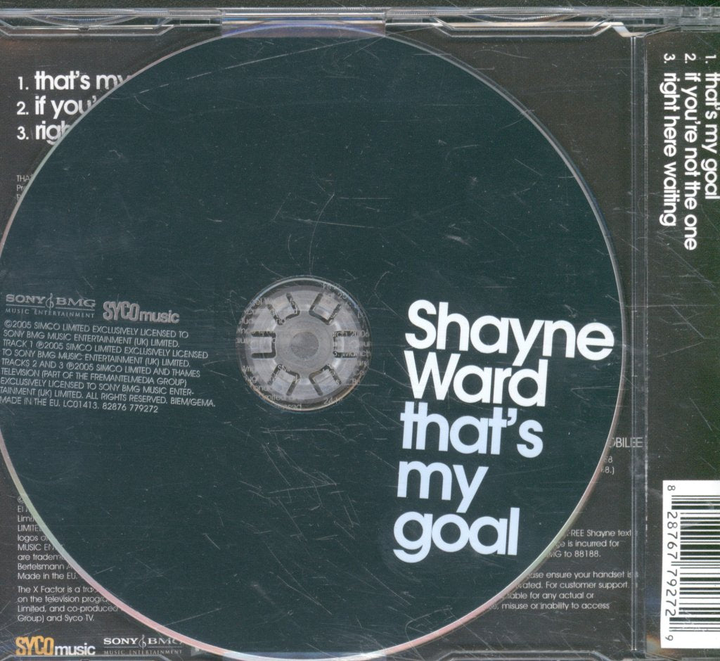 Shayne Ward - That's My Goal - Cd