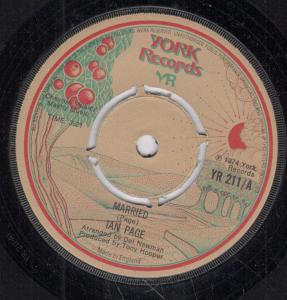 Ian Page - Married - 7 Inch