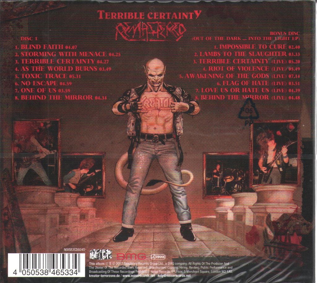Kreator - Terrible Certainty - Double Cd