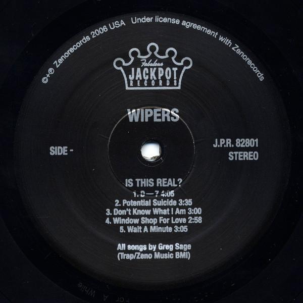 Wipers - Is This Real? - Lp