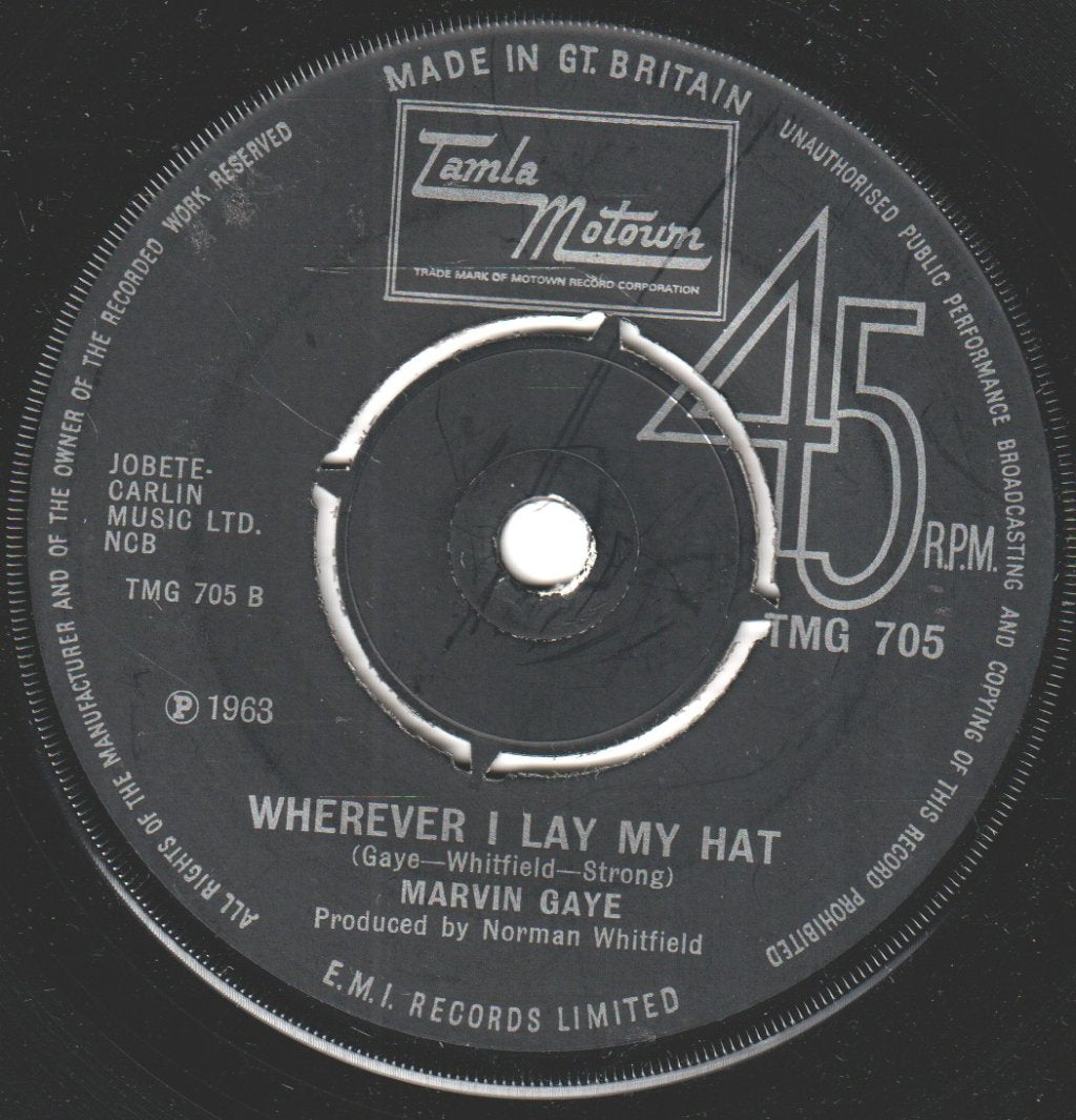 Marvin Gaye - Too Busy Thinking About My Baby - 7 Inch