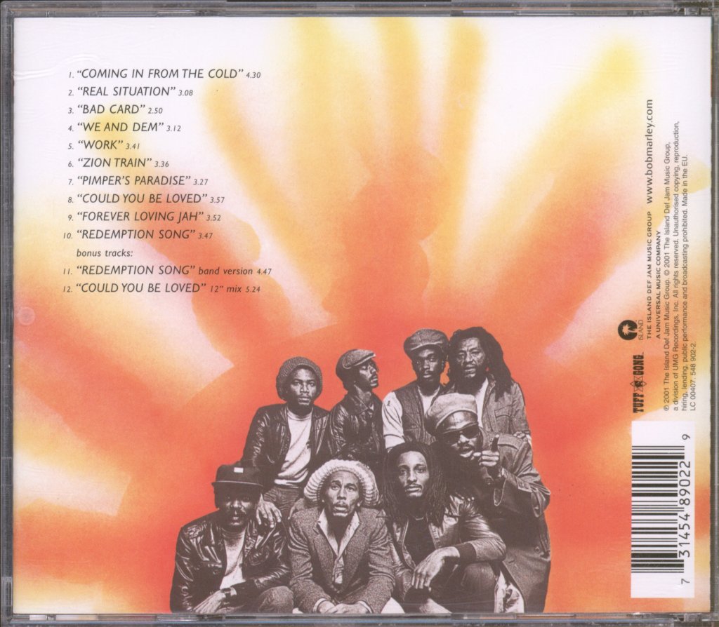 Bob Marley & The Wailers - Uprising - Cd