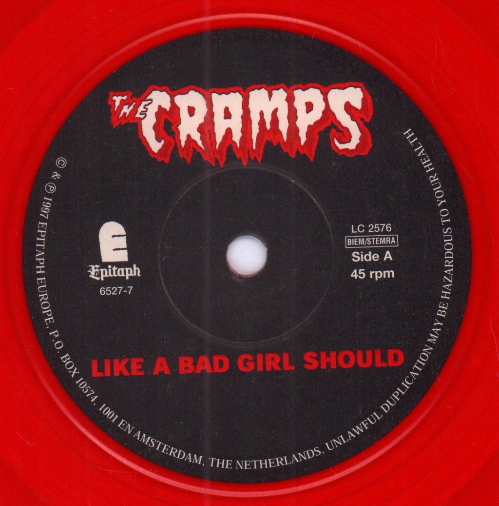 Cramps - Like A Bad Girl Should - 7 Inch