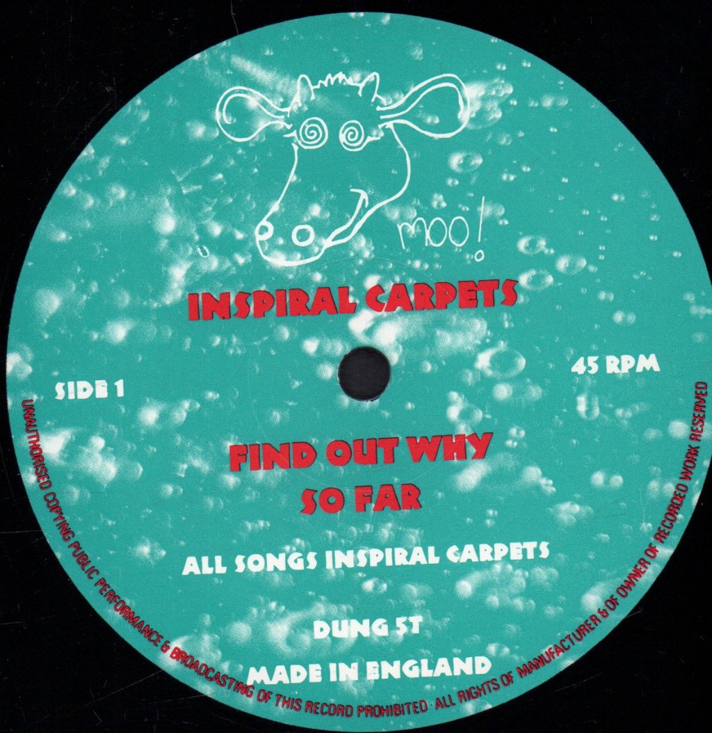 Inspiral Carpets - Find Out Why - 12 Inch