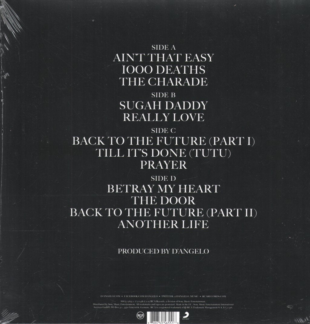 D'Angelo And The Vanguard - Black Messiah - Double Lp