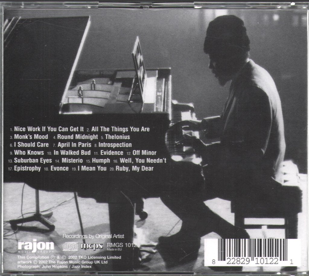 Thelonious Monk - Monk's Mood - Cd