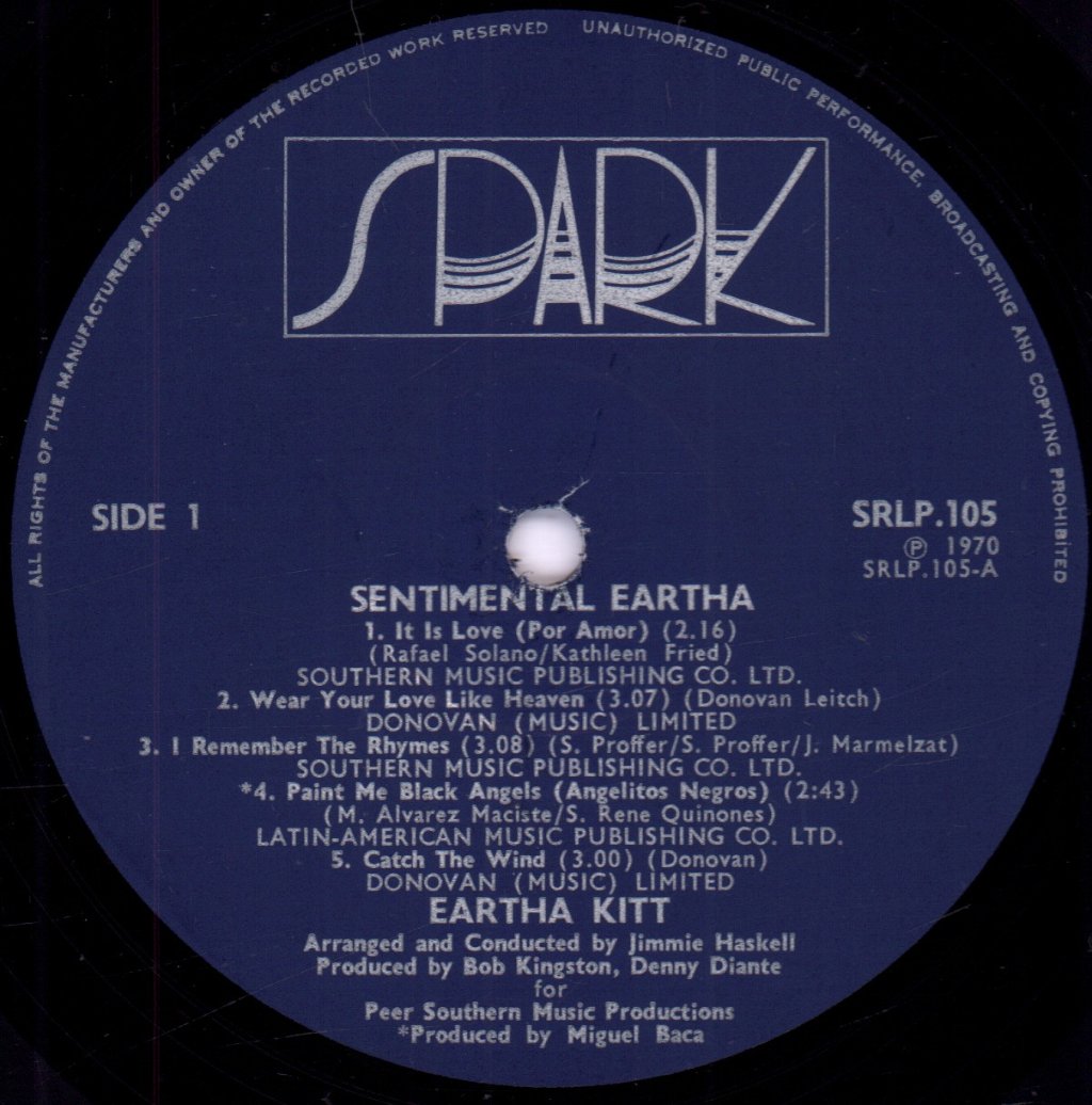 Eartha Kitt - Sentimental - Lp