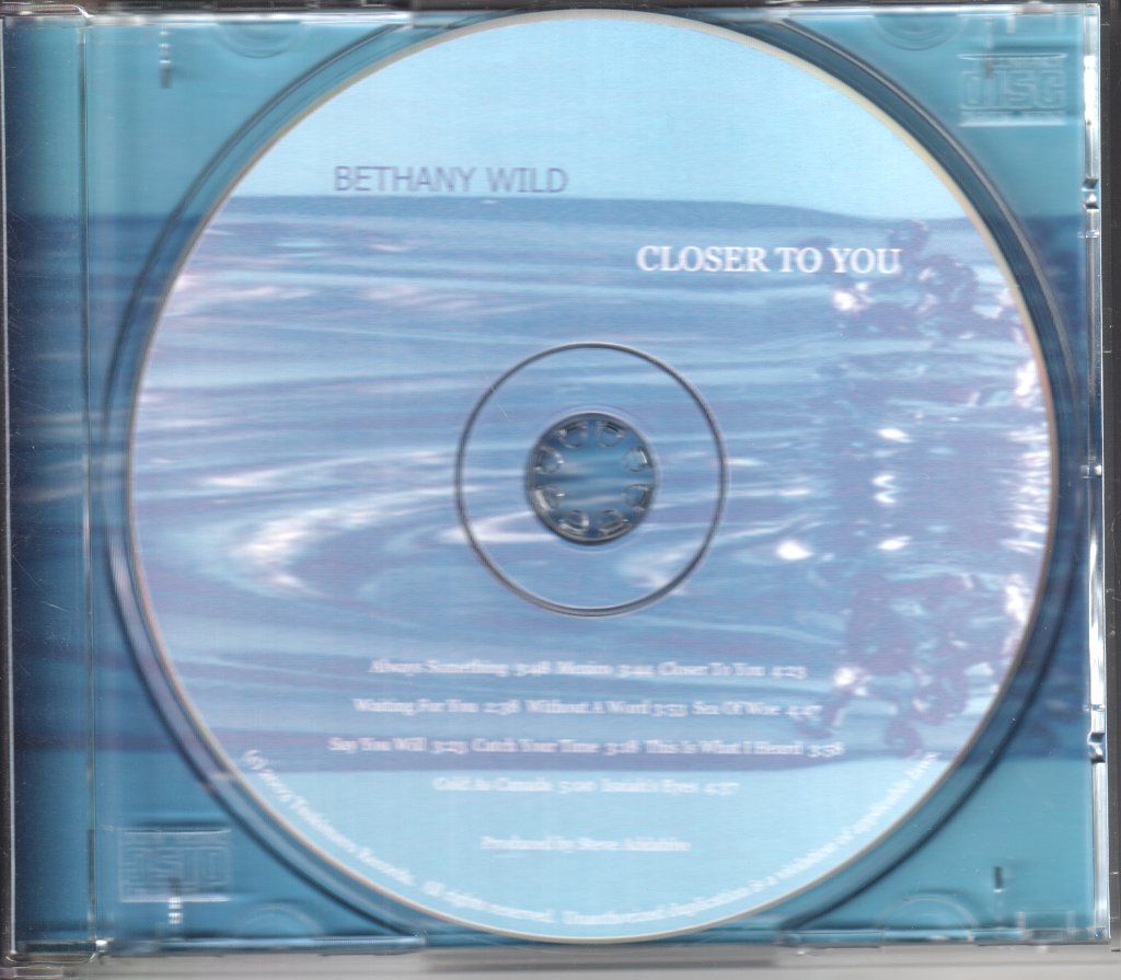 Bethany Wild - Closer To You - Cd