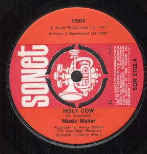 Music Maker - Holy Cow - 7 Inch