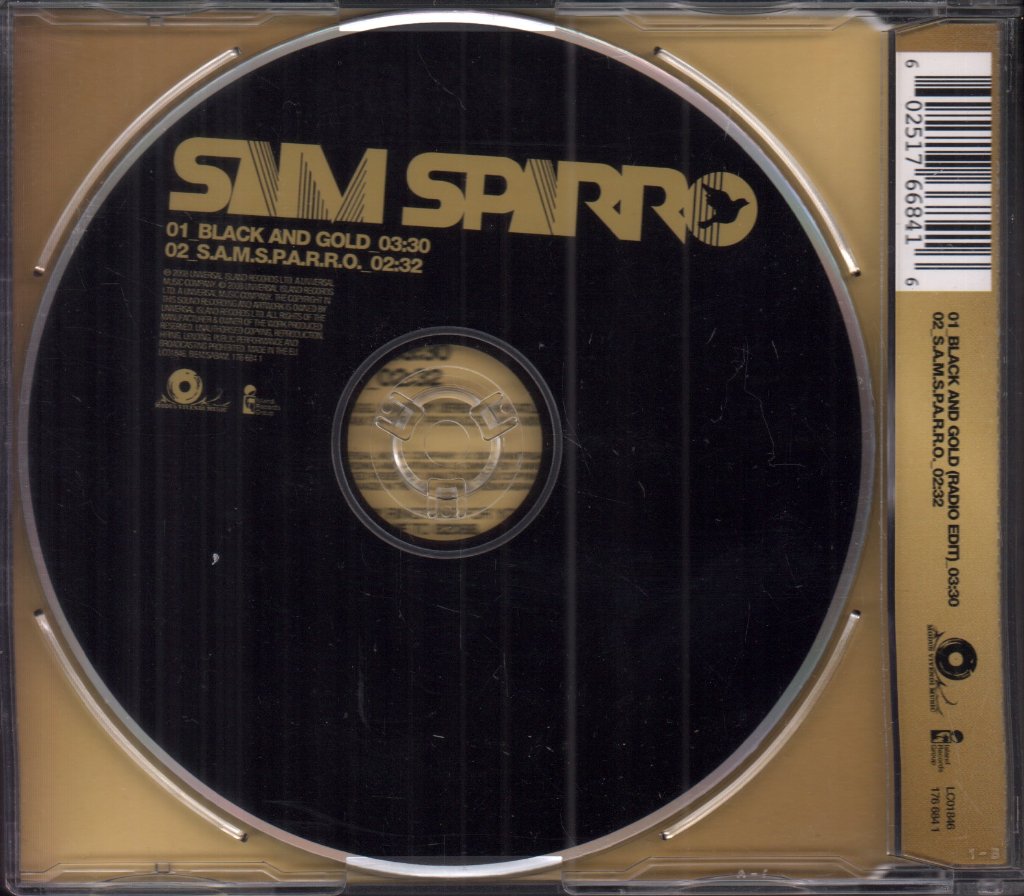 Sam Sparro - Black And Gold - Cd