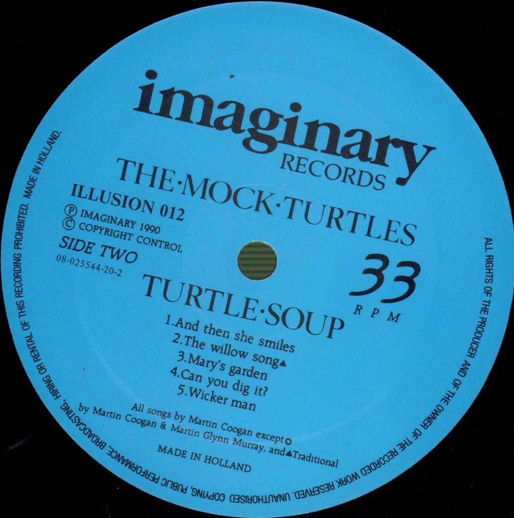 Mock Turtles - Turtle Soup - Lp