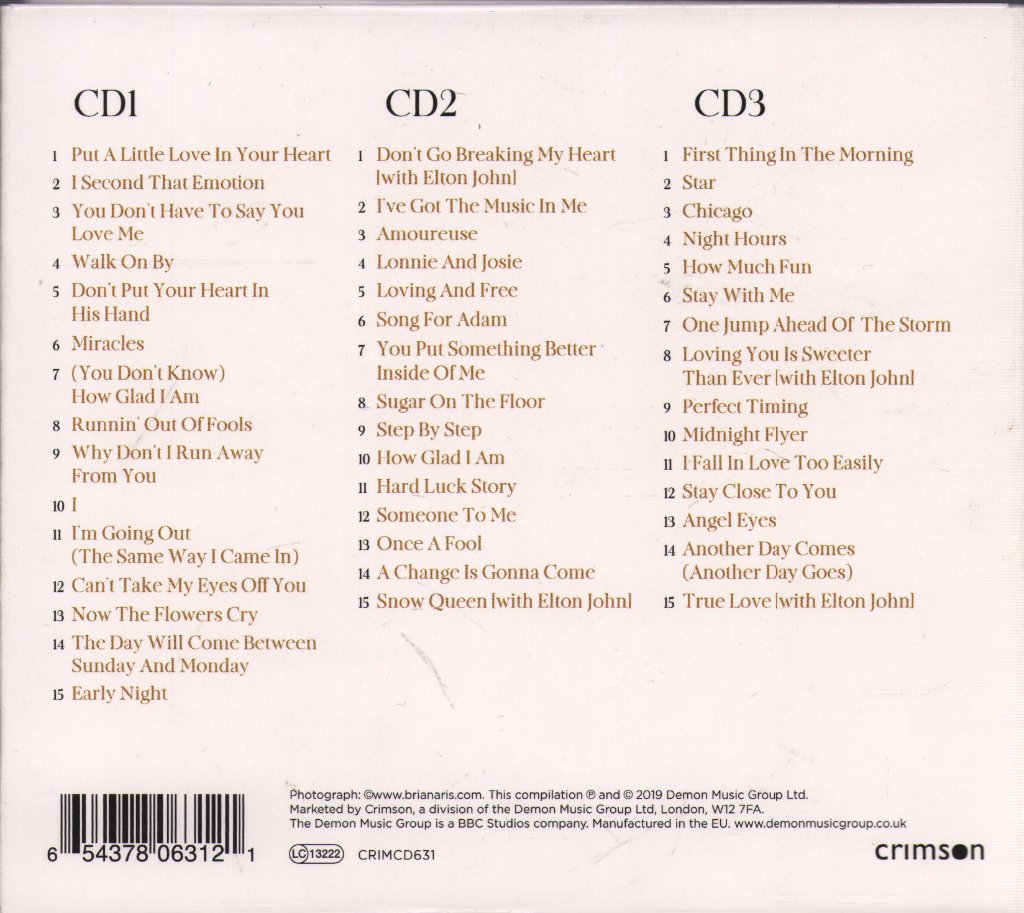 Kiki Dee - Gold - Triple Cd