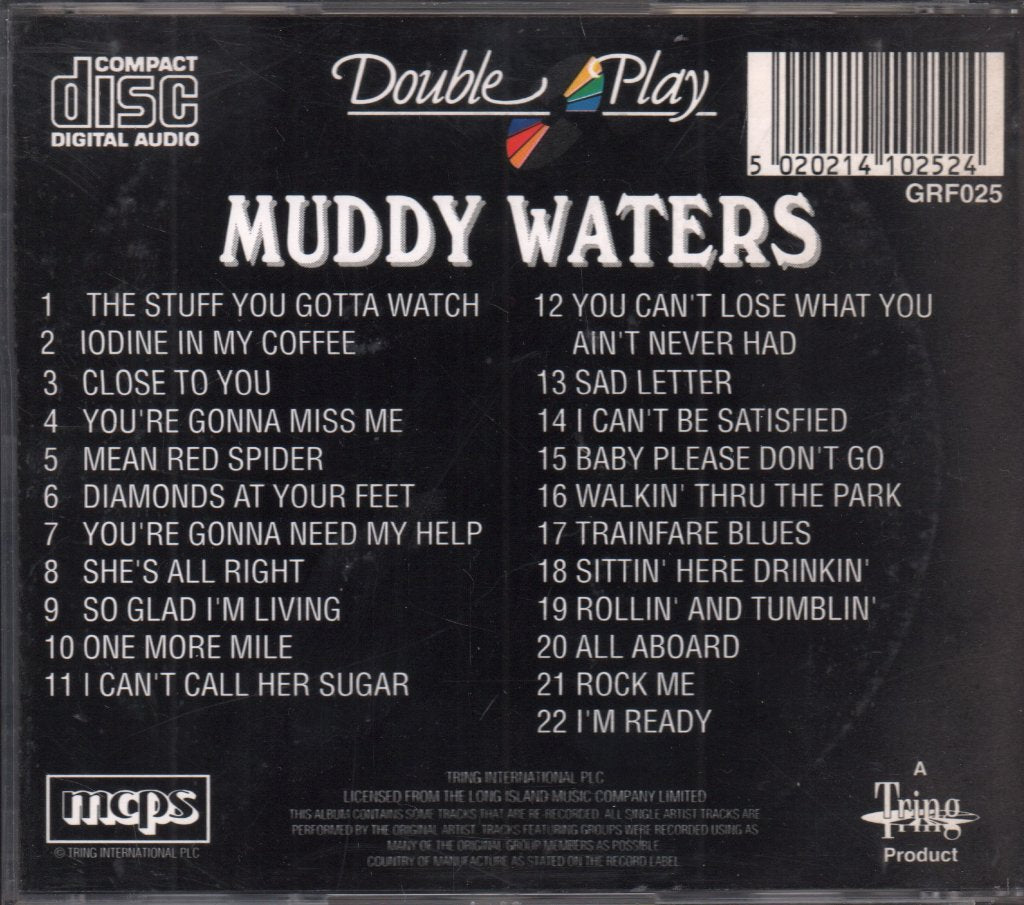 Muddy Waters - Double Play - Cd