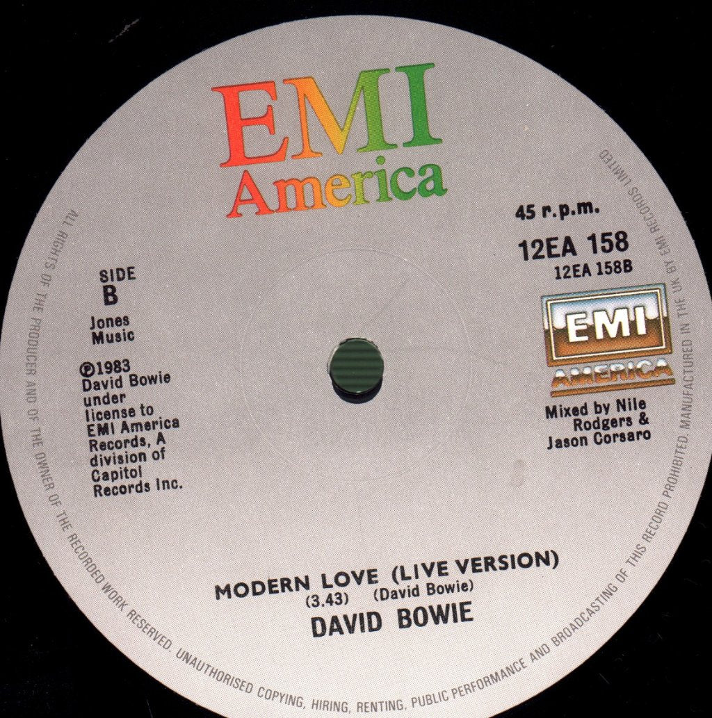David Bowie - Modern Love - 12 Inch