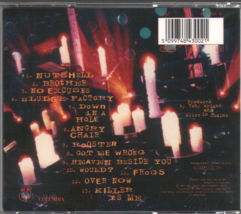 Alice In Chains - MTV Unplugged - Cd