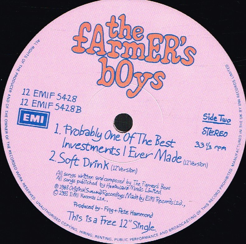 Farmer's Boys - Get Out & Walk - Lp