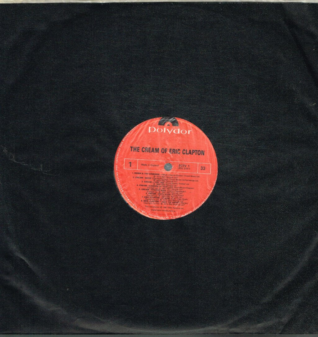 Eric Clapton - Cream Of - Lp