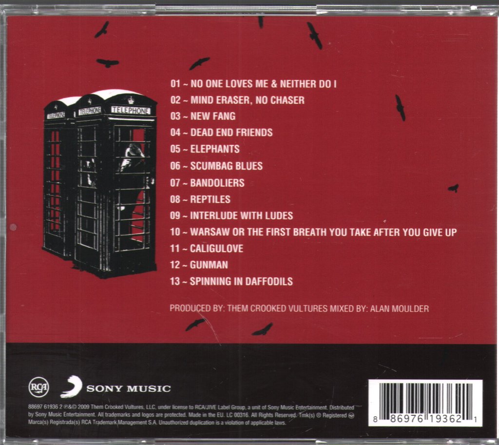 Them Crooked Vultures - Them Crooked Vultures - Cd