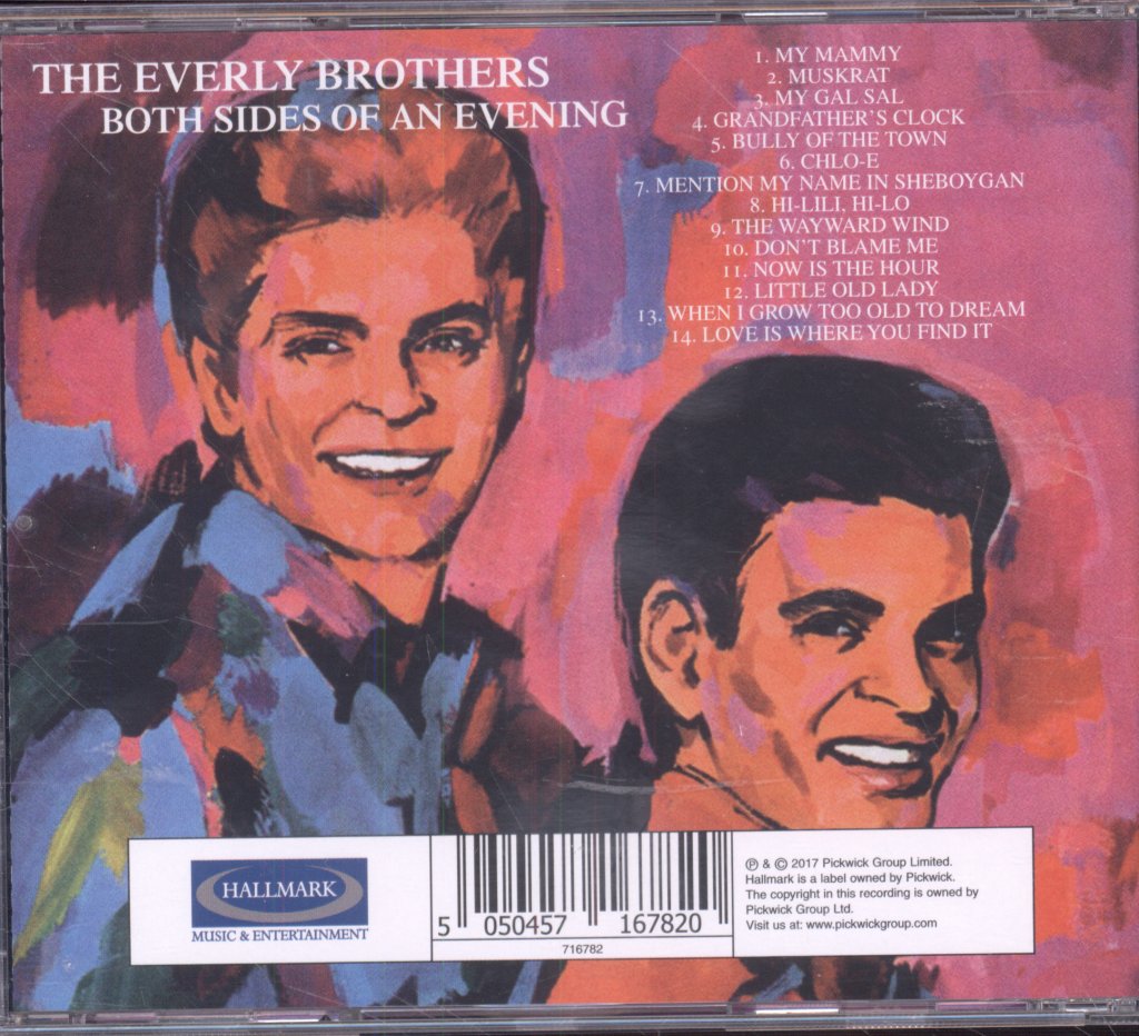 Everly Brothers - Both Sides Of An Evening - Cd