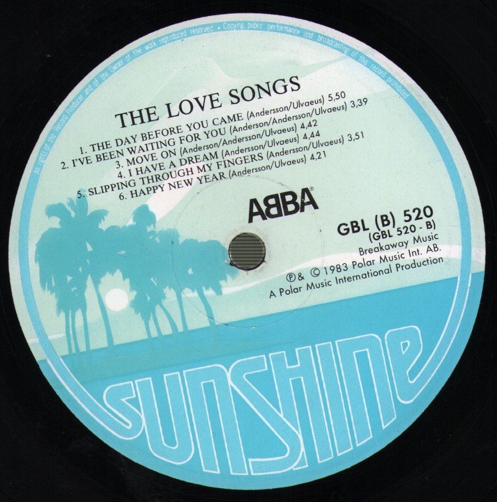 ABBA - Love Songs - Lp