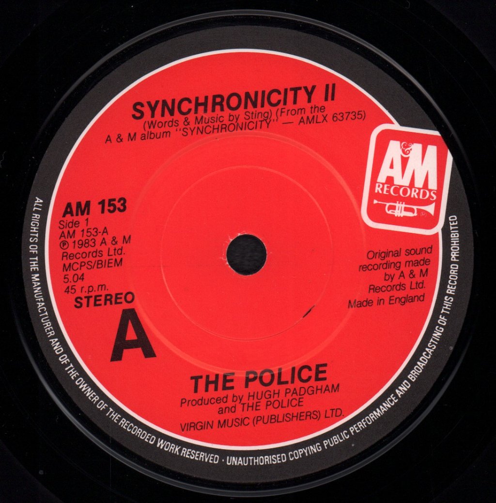 Police - Synchronicity II - 7 Inch