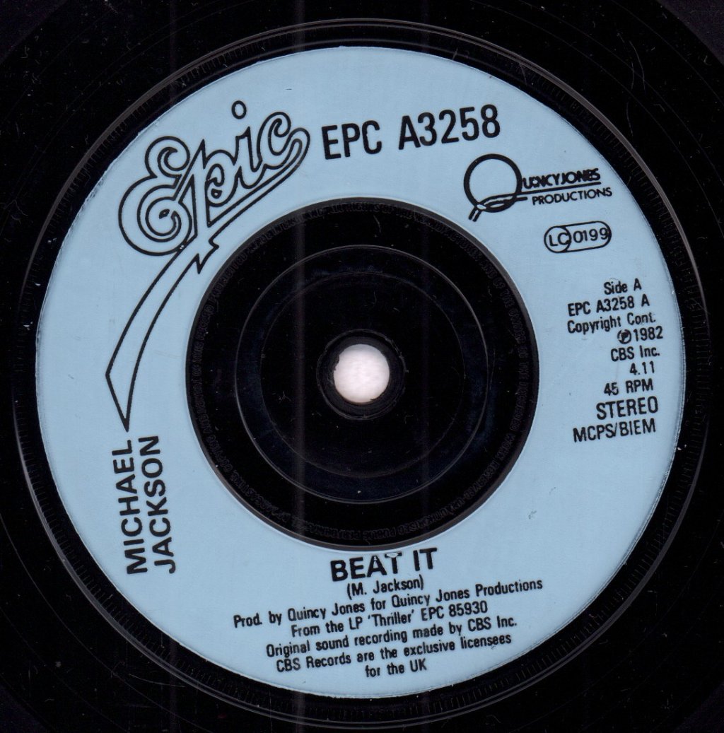 Michael Jackson - Beat It - 7 Inch