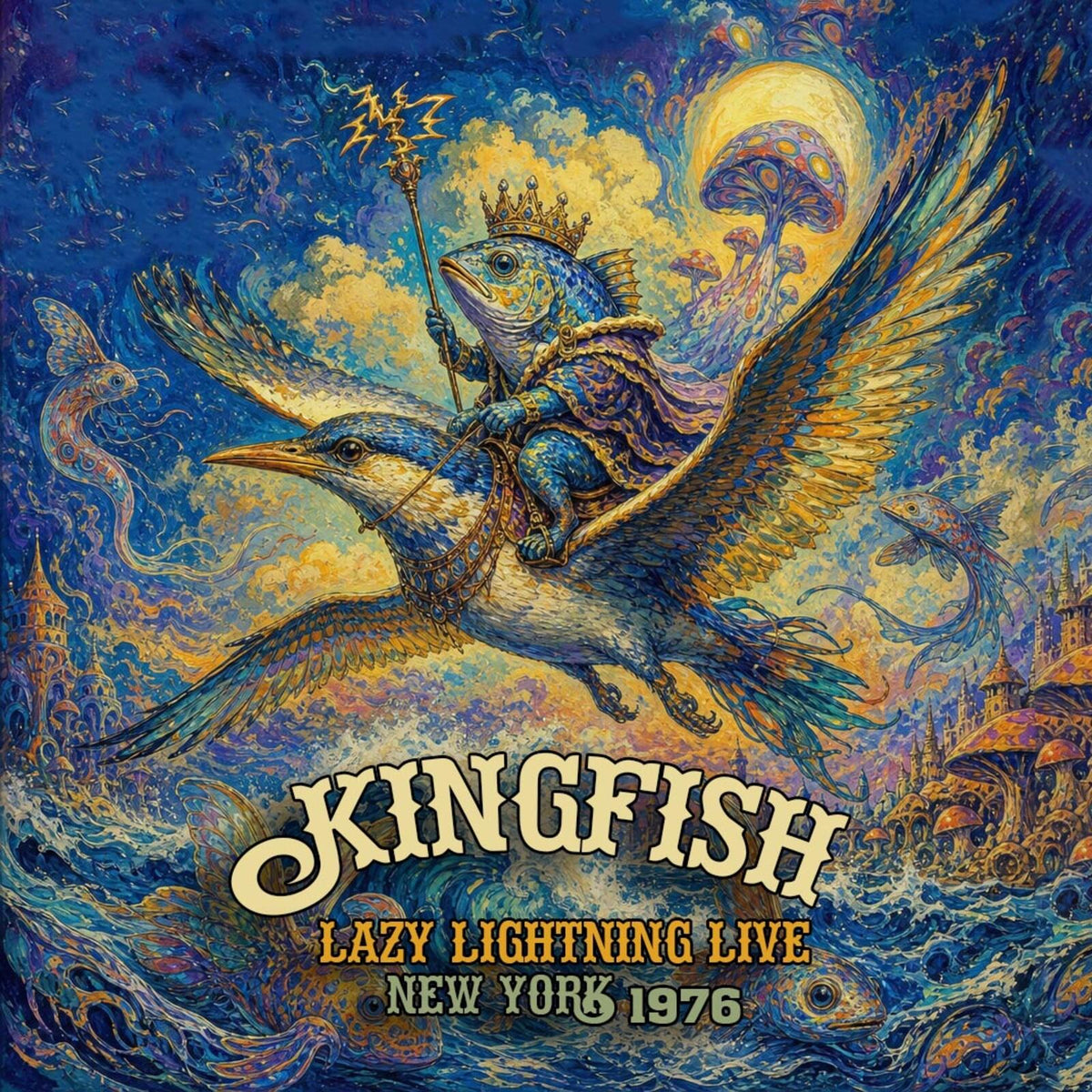 Kingfish - Lazy Lightning Live / New York - Cd
