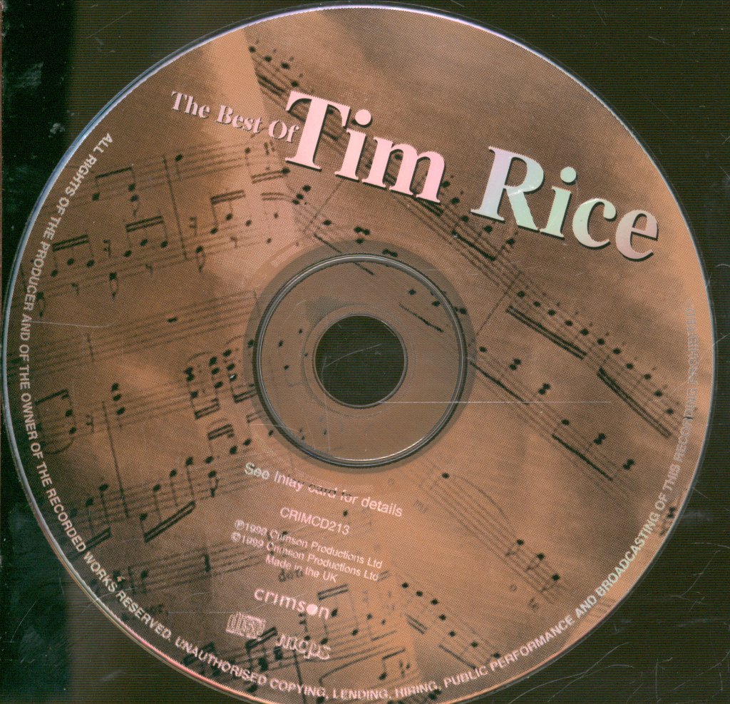 Tim Rice - Best Of - Cd