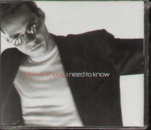 Marc Anthony - I Need To Know - Cd