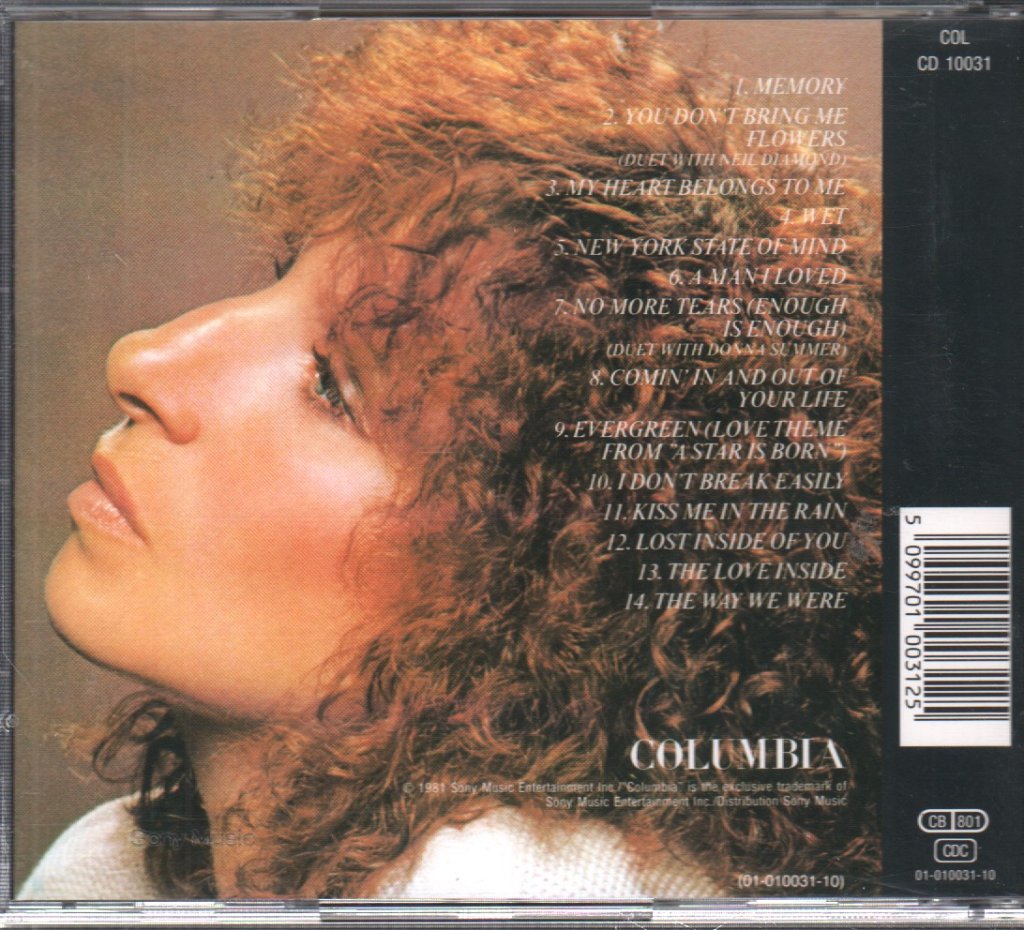 Barbra Streisand - Love Songs - Cd