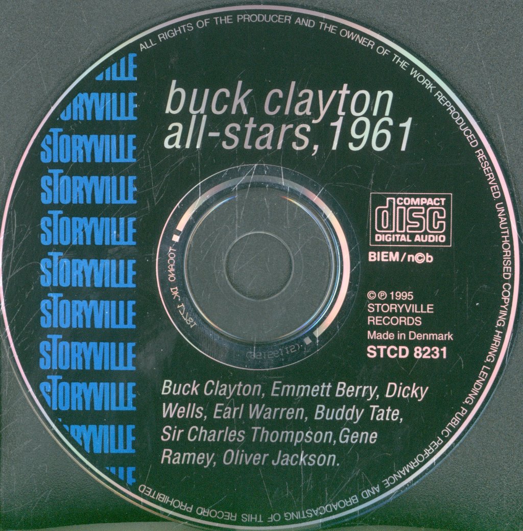 Buck Clayton With His All-Stars - 1961 - Cd