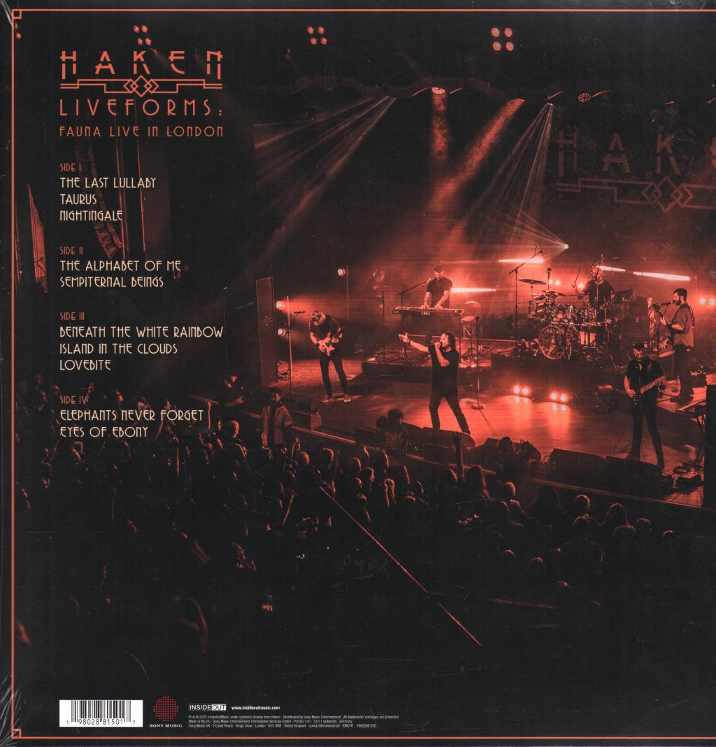 Haken - Liveforms - Double Lp