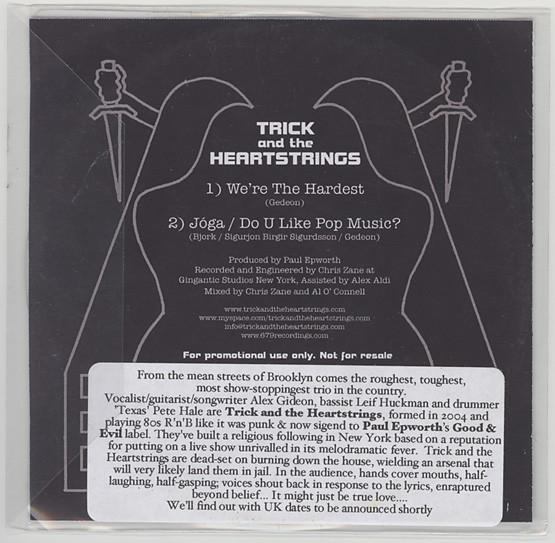 Trick And The Heartstrings - We're The Hardest - Cdr