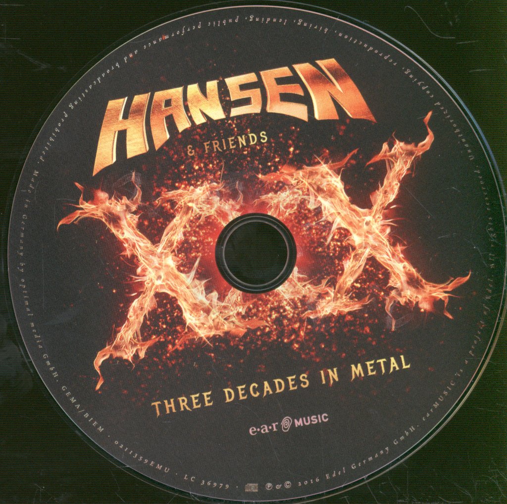 Hansen & Friends - XXX (Three Decades In Metal) - Cd