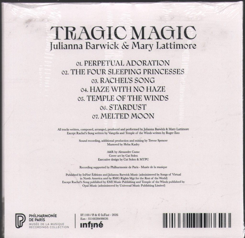 Julianna Barwick & Mary Lattimore - Tragic Magic - Cd