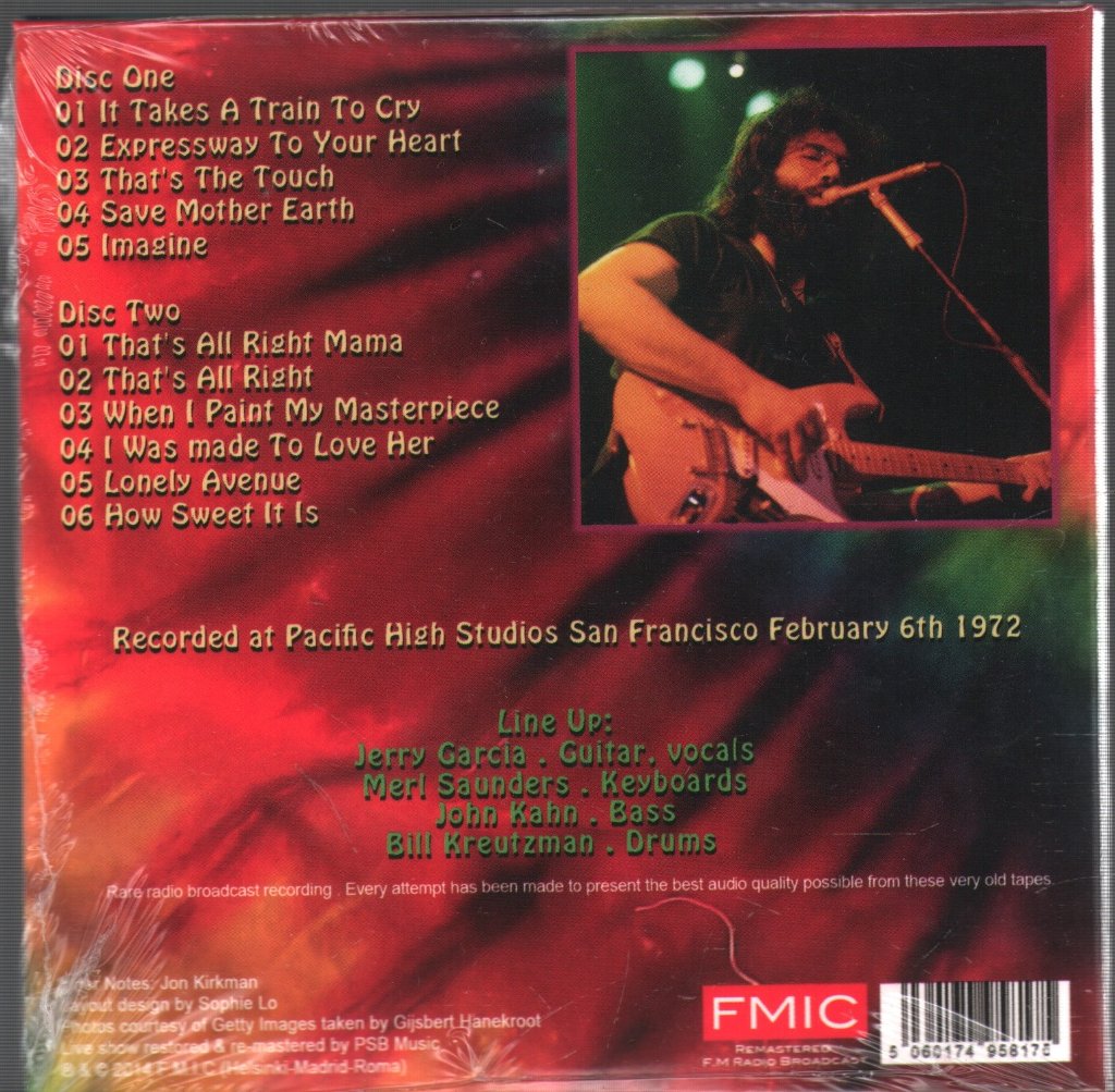 Jerry Garcia / Merl Saunders Band - Pacific High 72 - Double Cd