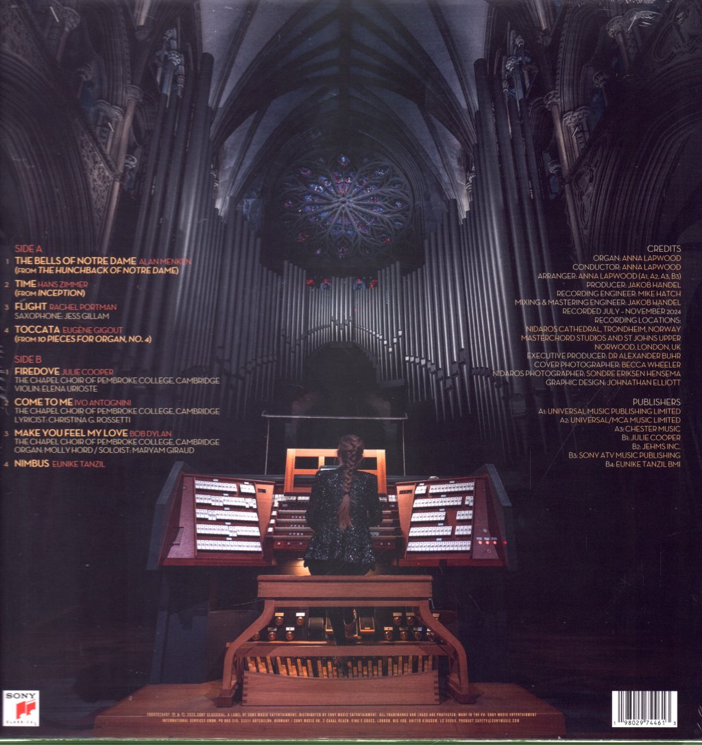 Anna Lapwood - Firedove - Lp