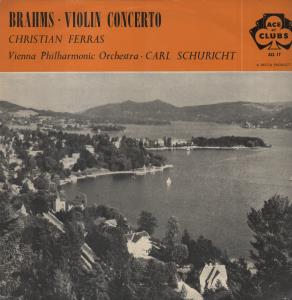 Christian Ferras / Vienna Philharmonic / Carl Schuricht - Brahms - Violin Concerto - Lp